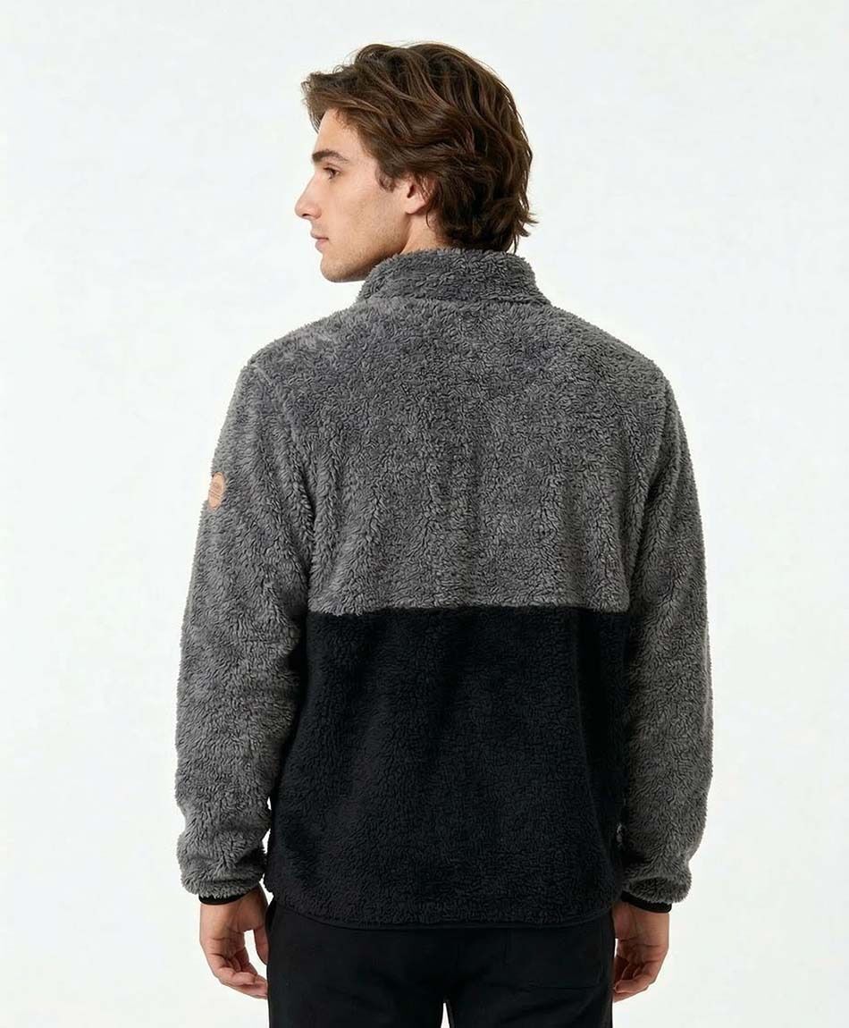 Polar deportivo hombre bicolor