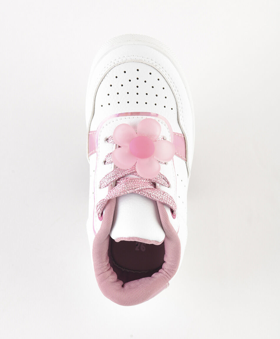 Zapatilla infantil (26 a 31) flor charm