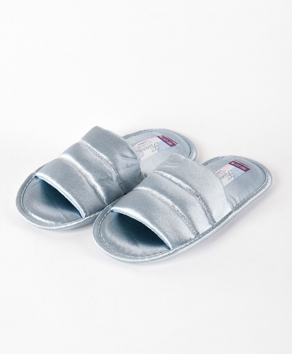 Pantufla mujer brillante