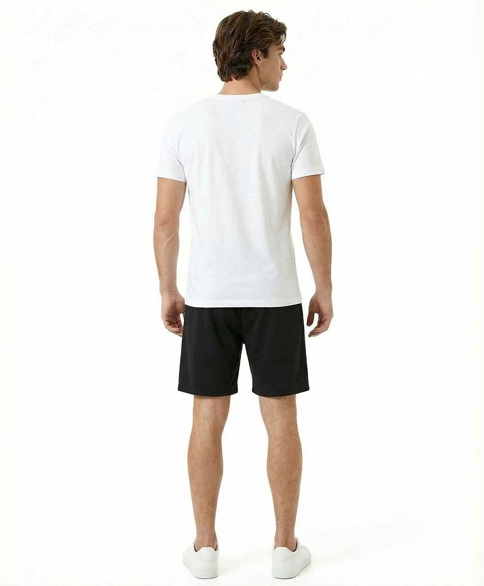 Short deportivo hombre frase lateral