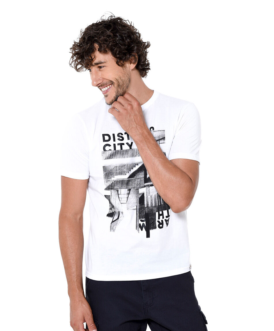 Polera manga corta