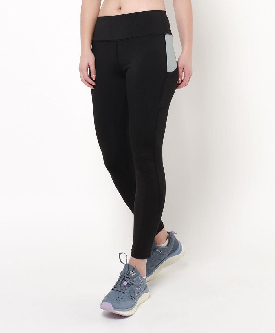 Calza deportiva mujer con bolsillo color