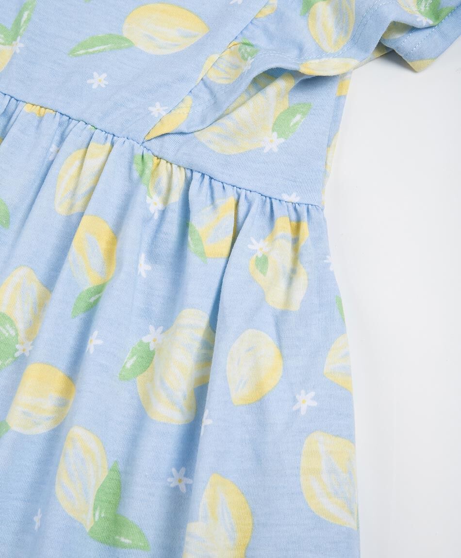 Vestido beb&eacute; limones