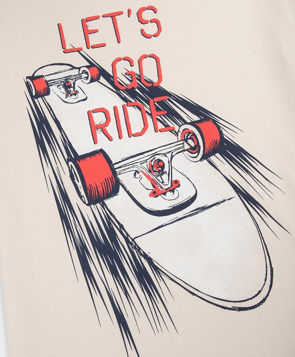 Remera ni&ntilde;o ride skate