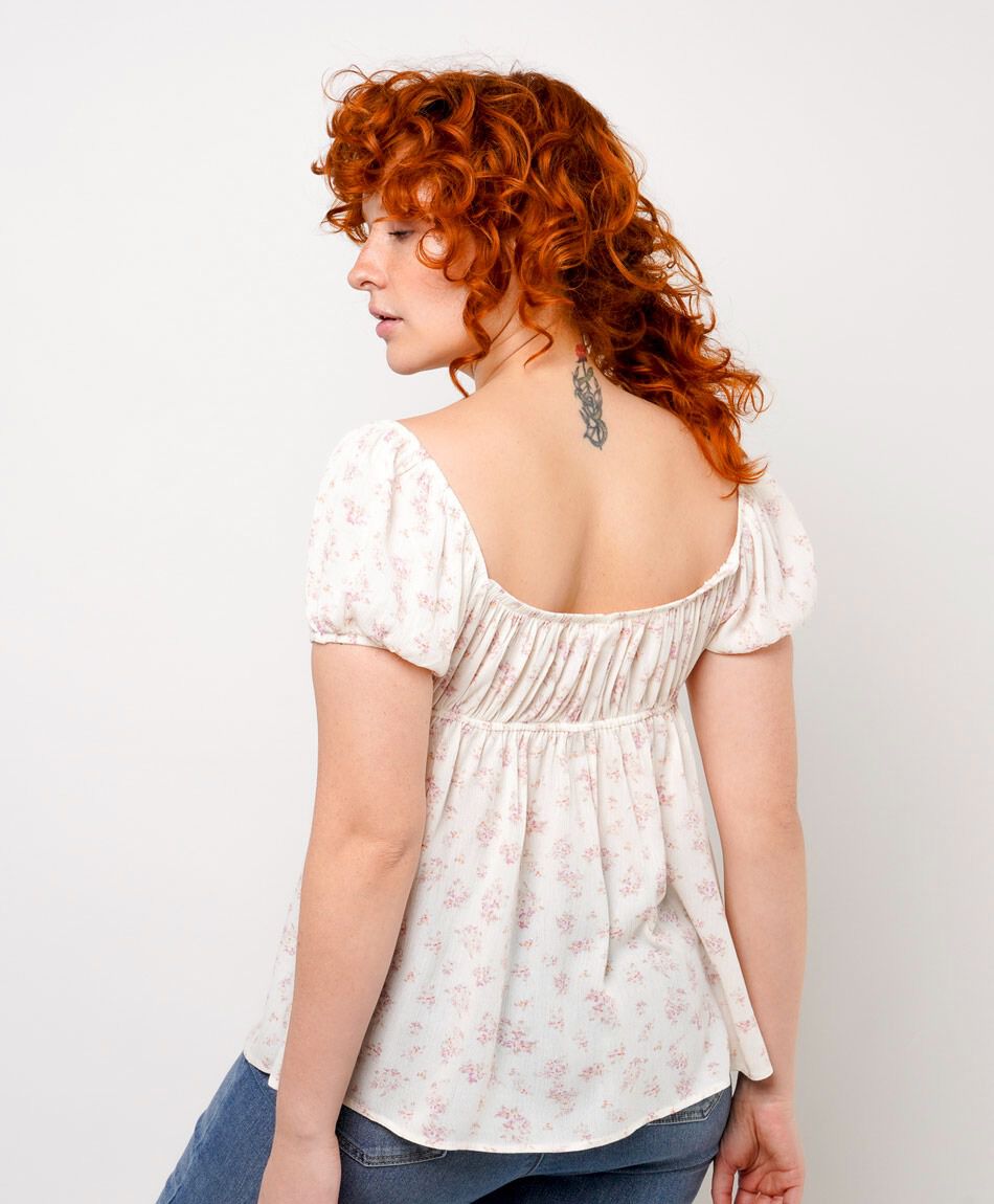 Camisa mujer lazos