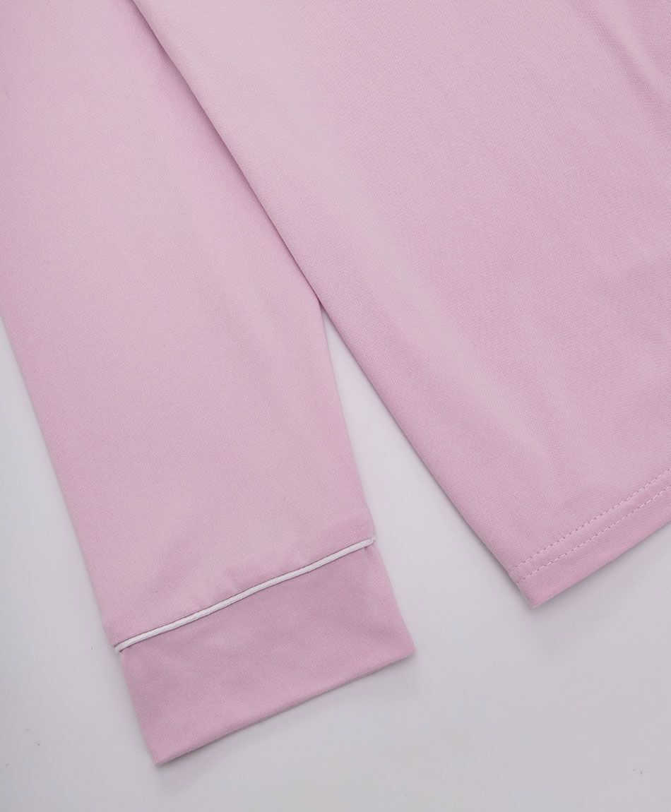 Pijama mujer camisero rosado