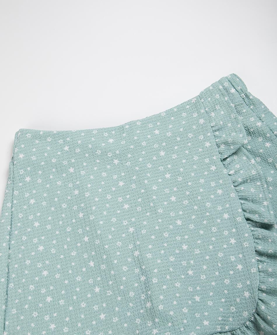 Short ni&ntilde;a pollera estrellas