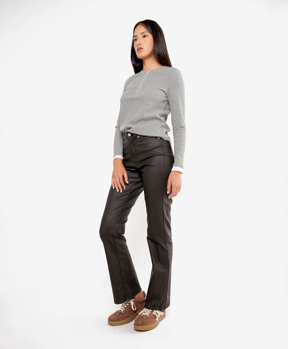 Jeans mujer textura