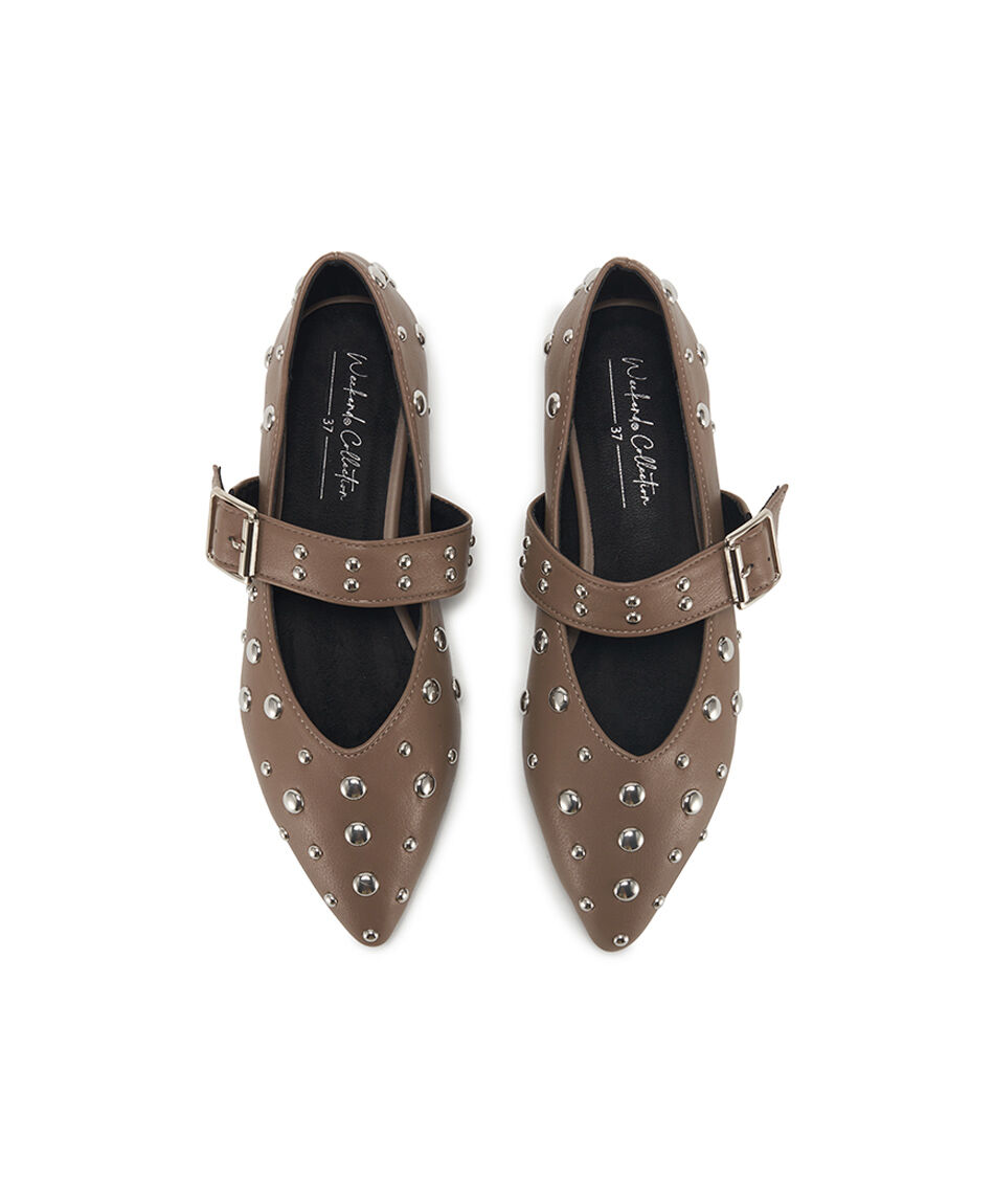 Ballerina mujer tachas