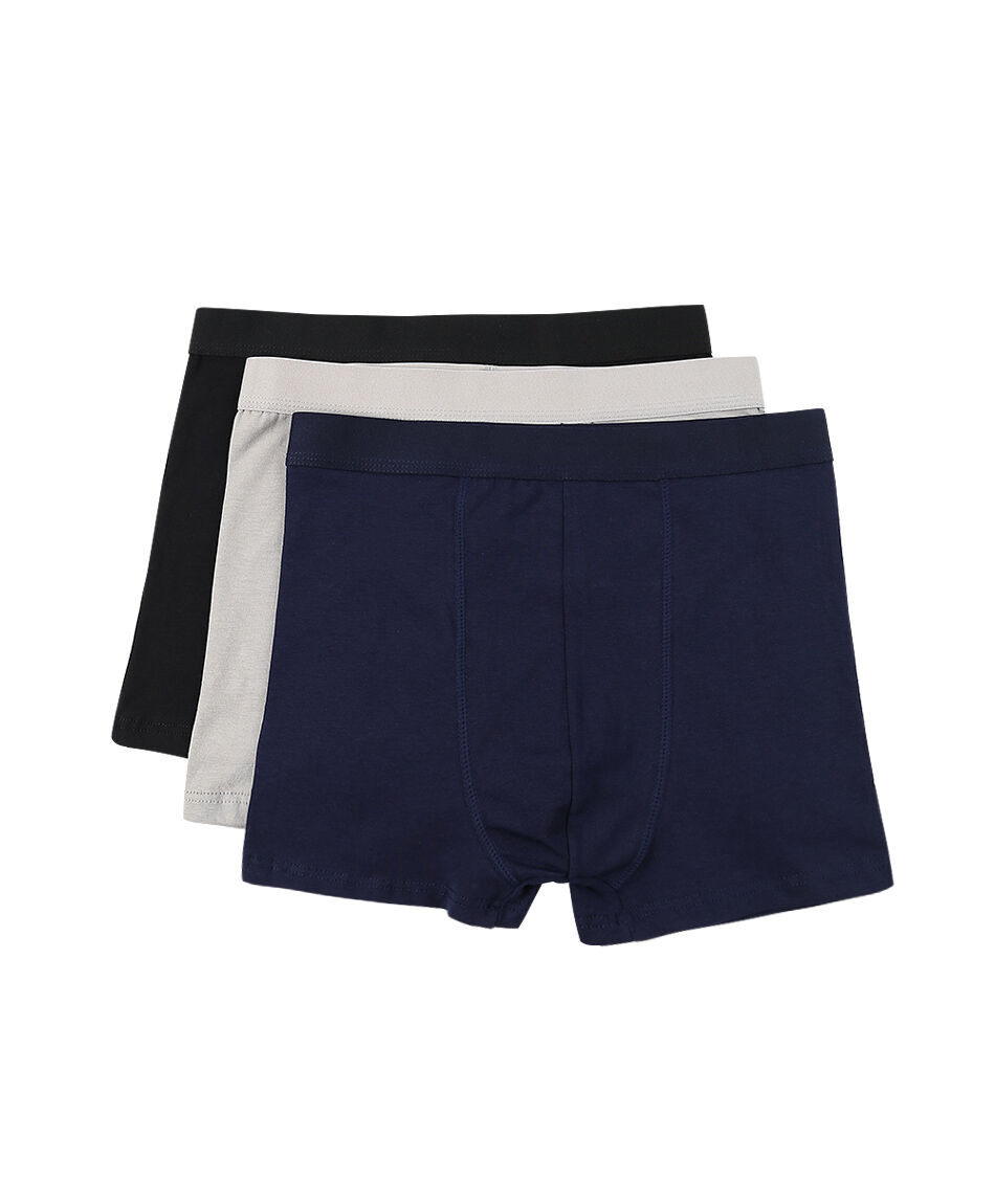 Pack 3 boxer ni&ntilde;o tricolor