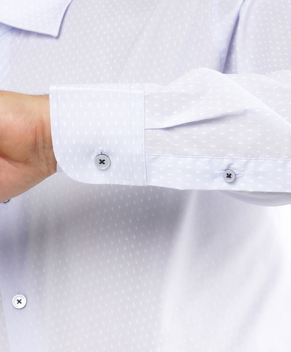 Camisa hombre formal dise&ntilde;o liso