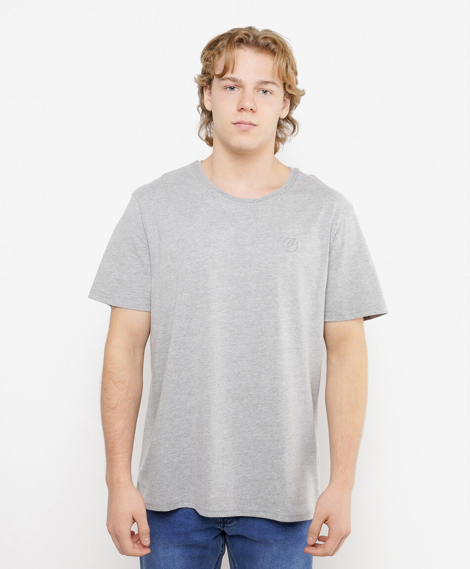 Remera hombre b&aacute;sica lisa