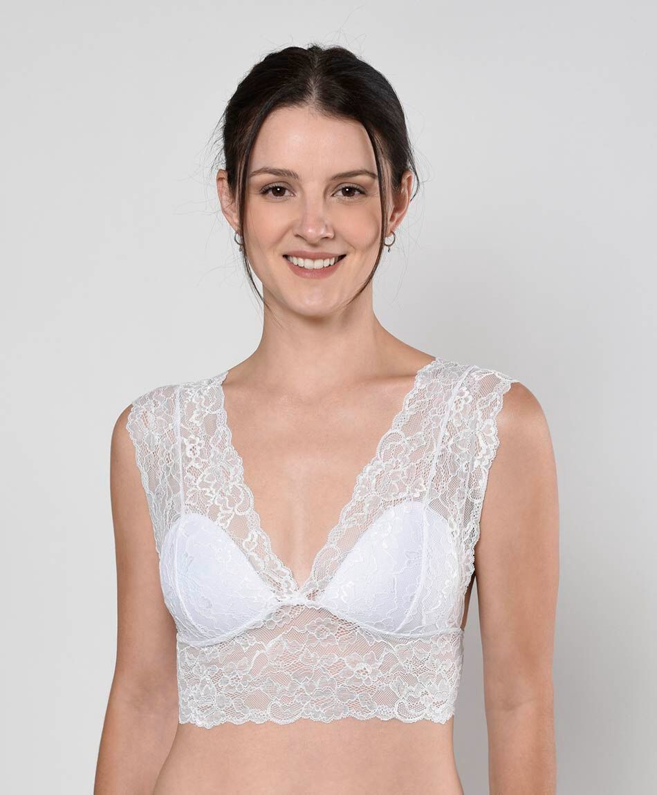 Bralette&nbsp;mujer encaje
