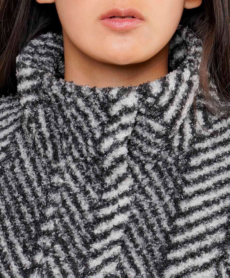 Campera mujer zigzag