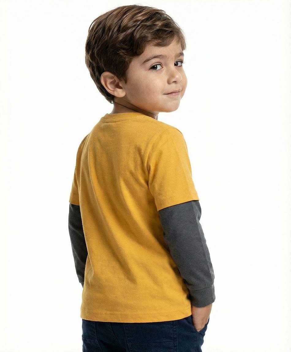Remera beb&eacute; estampado super hero