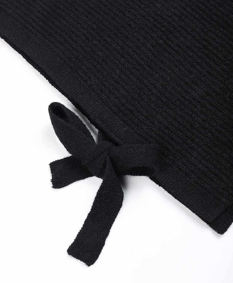 Poncho mujer pinny negro