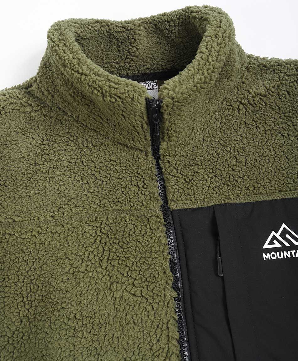 Campera hombre sin gorro verde