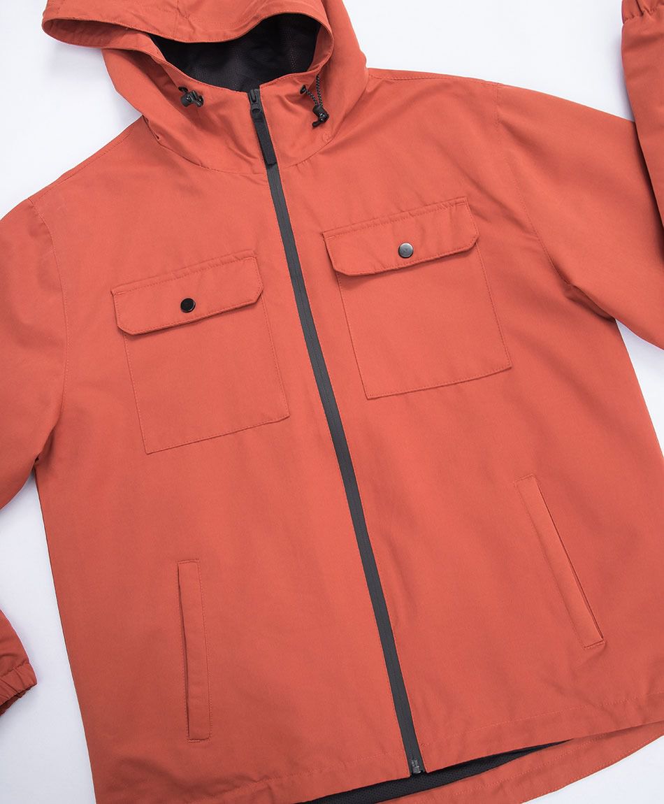 Campera hombre outdoor naranja