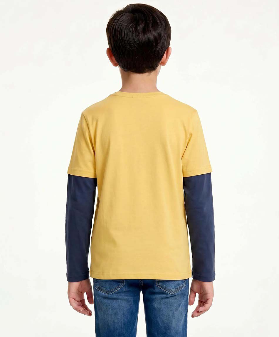 Remera ni&ntilde;o manga larga anime