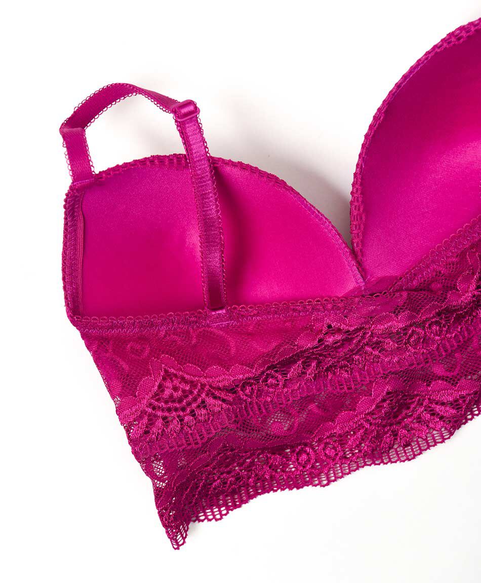 Bralette mujer encajes dise&ntilde;o colores