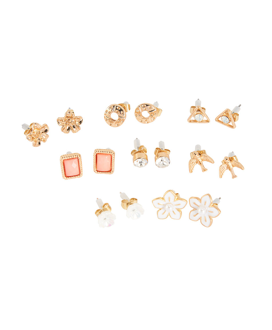 Set 8 aros mujer peque&ntilde;os