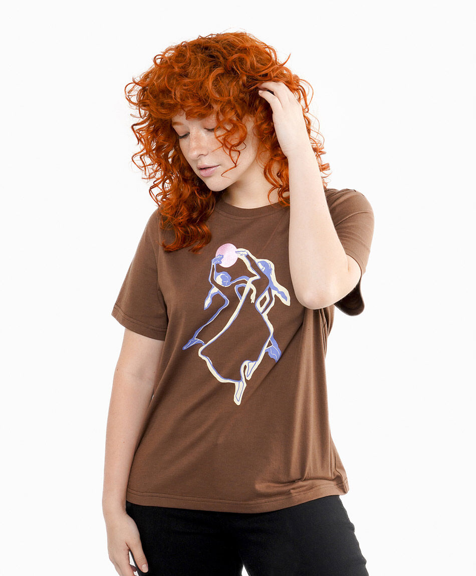 Remera mujer luna llena