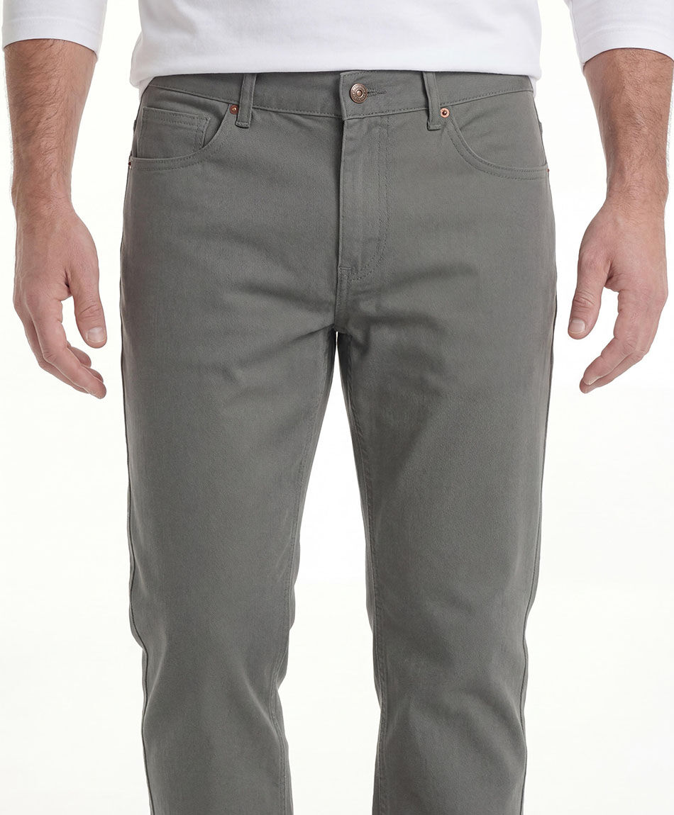 Pantal&oacute;n hombre b&aacute;sico verde