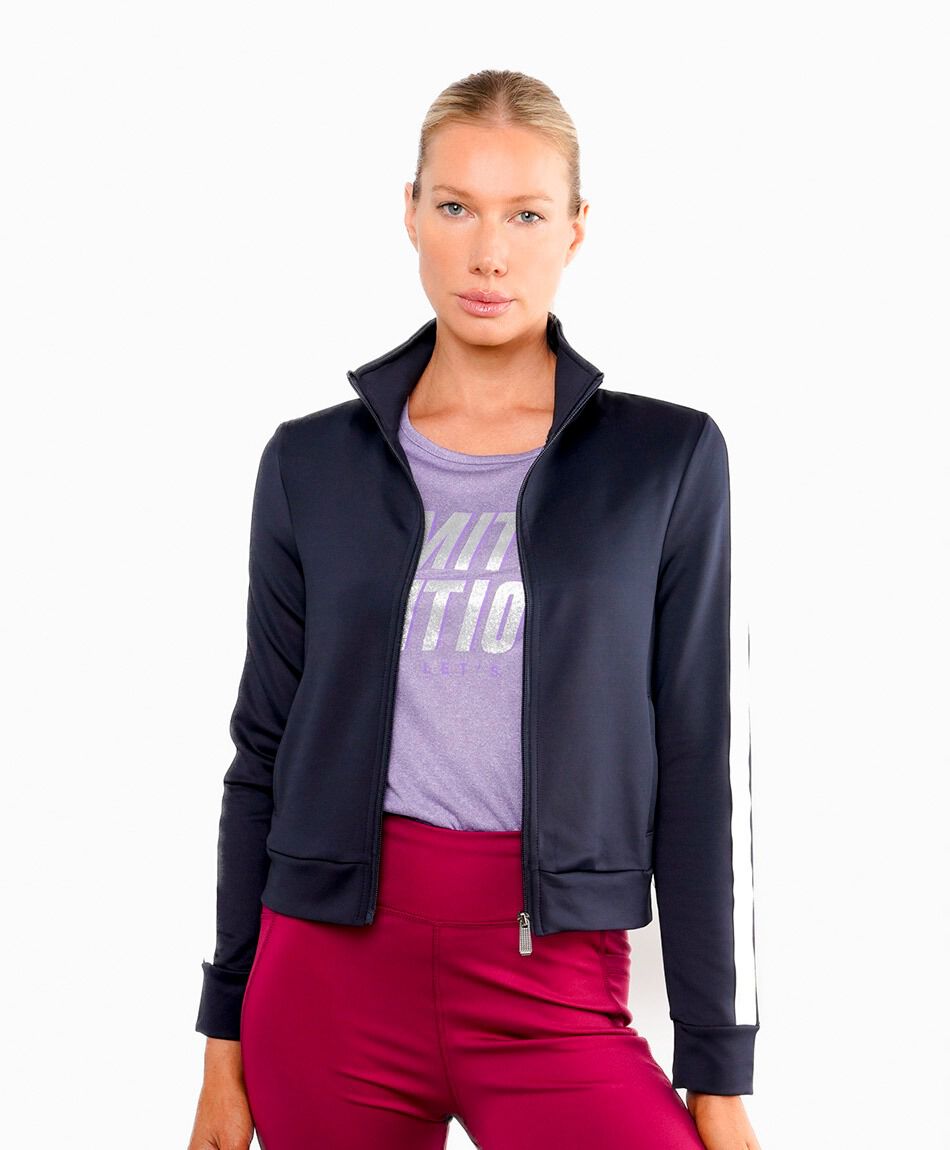 Buzo deportivo mujer linea white