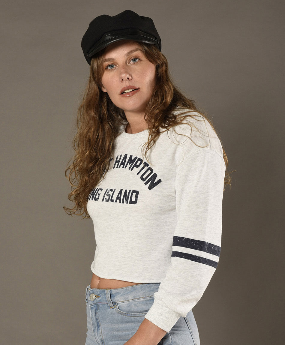 Poleron estampado croc