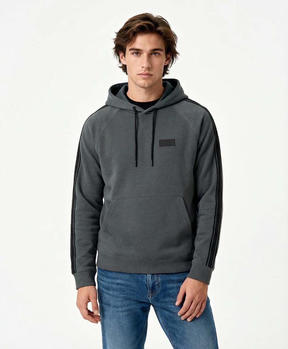 Buzo deportivo hombre l&iacute;nea lateral
