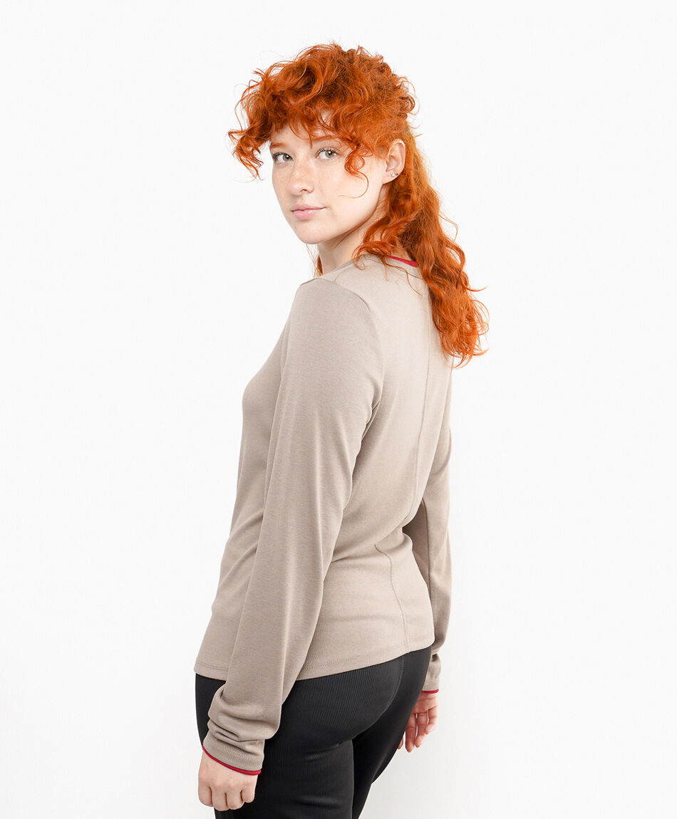 Remera mujer lisa b&aacute;sica