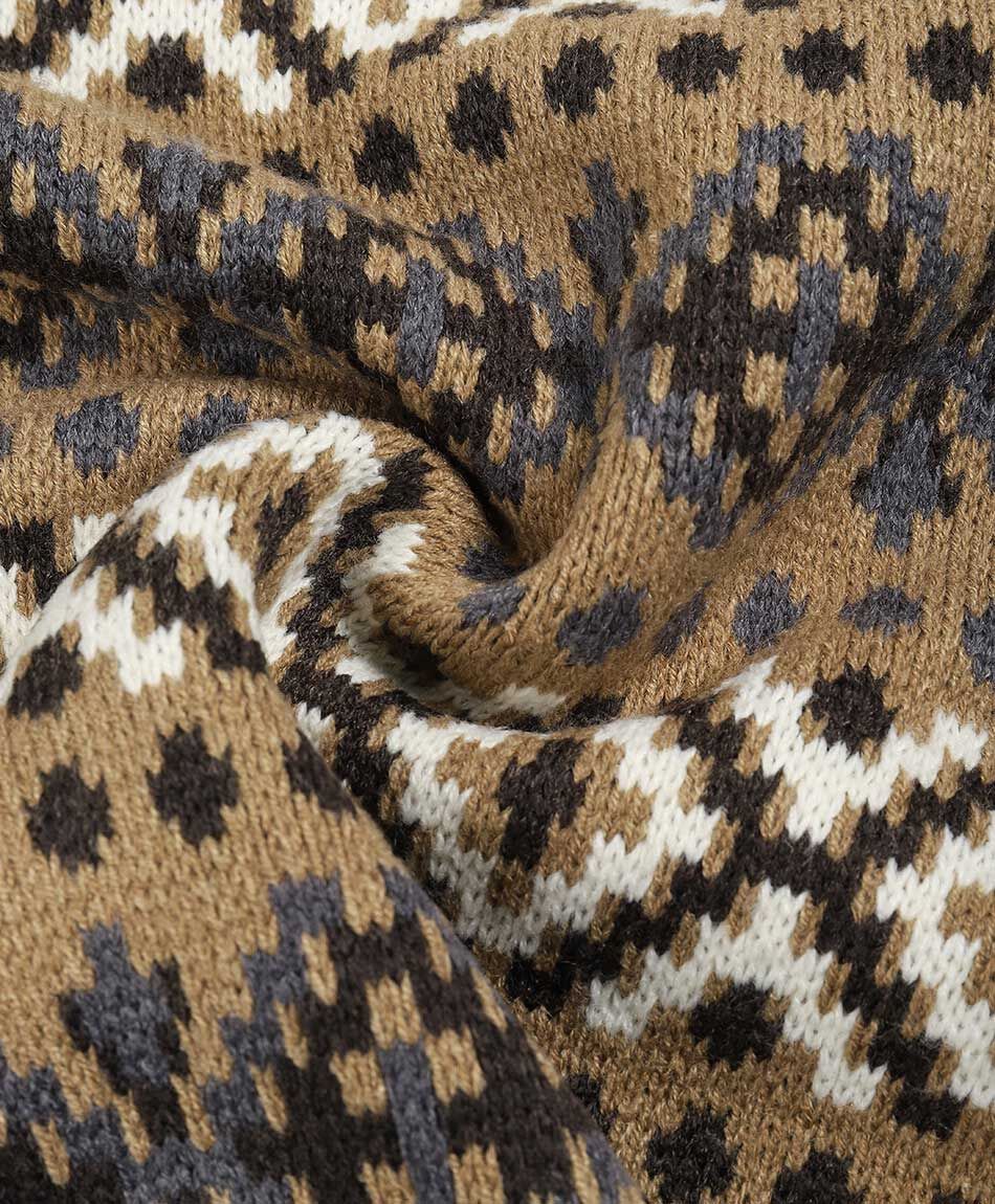 Sweater hombre jacquard abstract