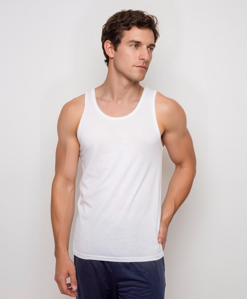 Camiseta hombre sin mangas