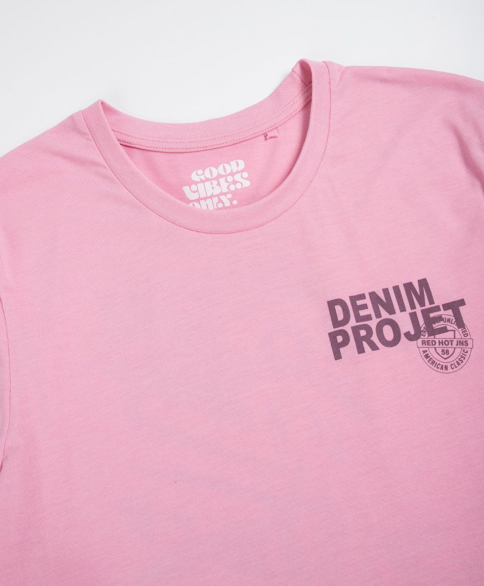 Remera hombre estampado denim project