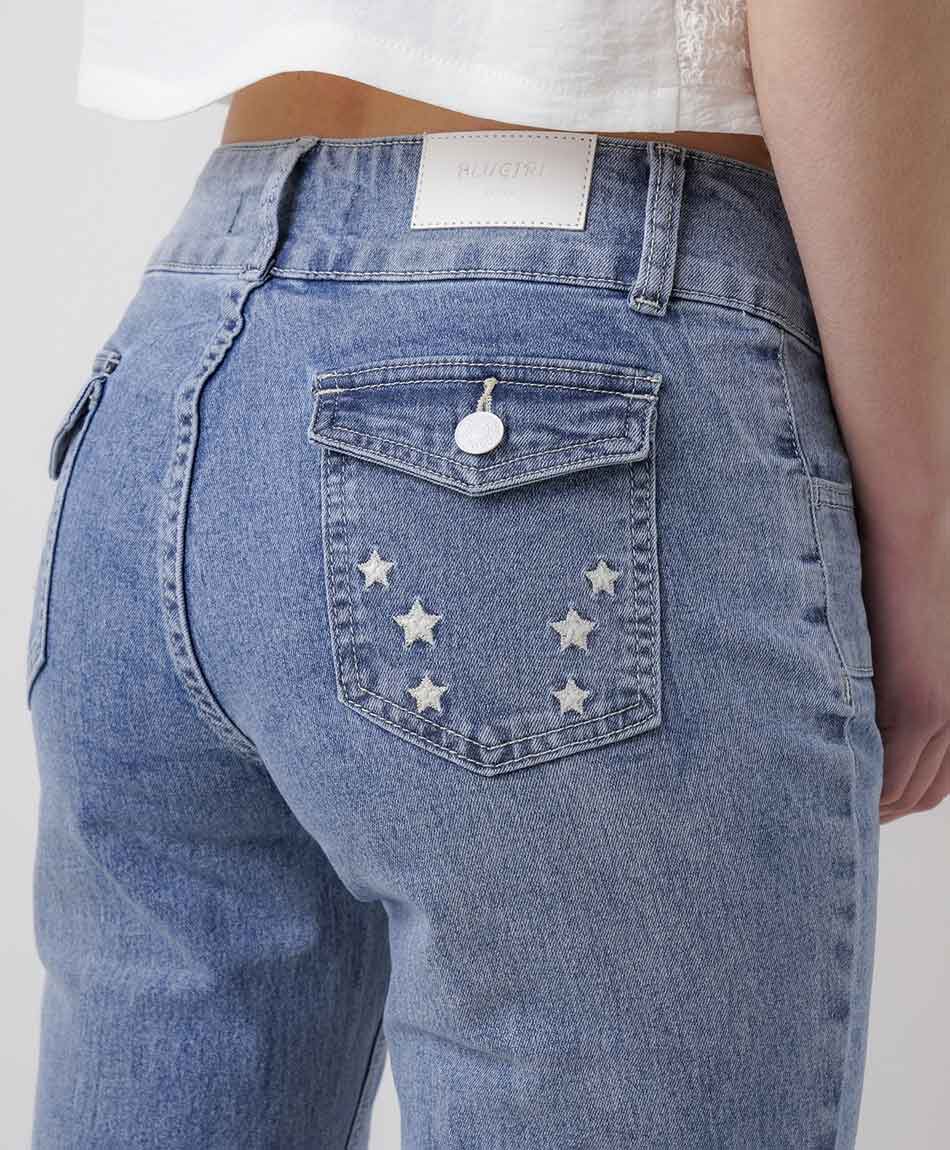 Jeans mujer flare