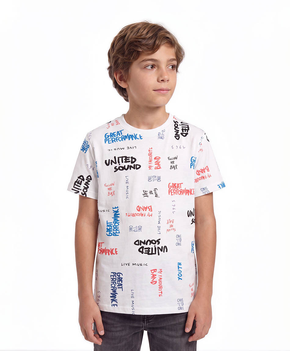 Remera nino frases