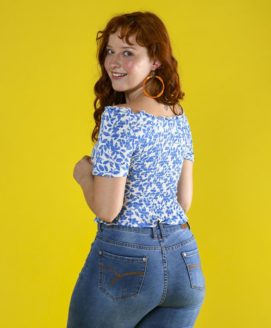 Polera estampada el.