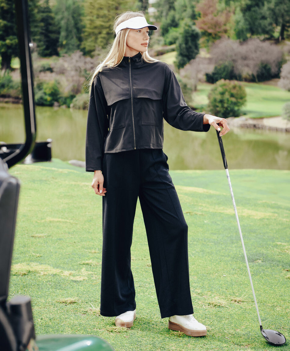 Pantal&oacute;n mujer costura frontal