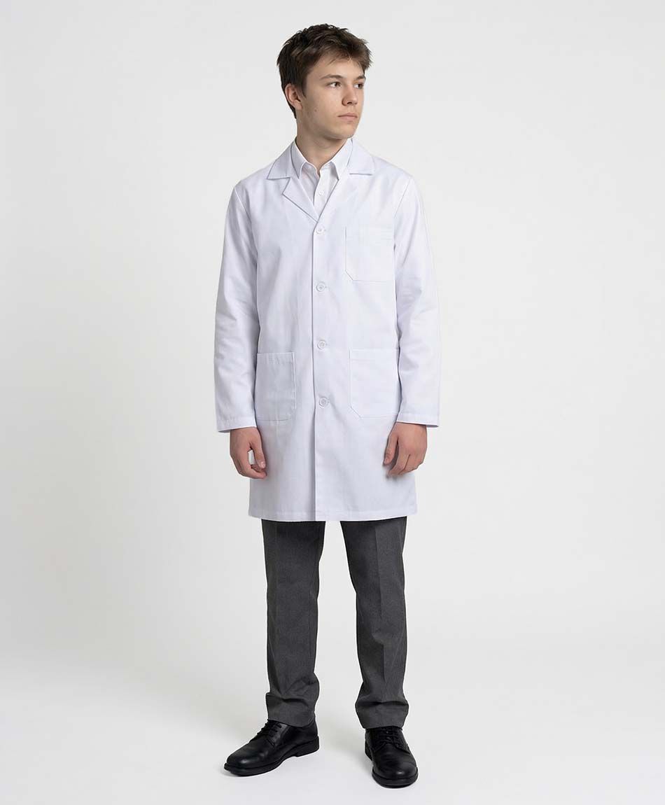 Guardapolvo escolar blanca&nbsp; &nbsp;