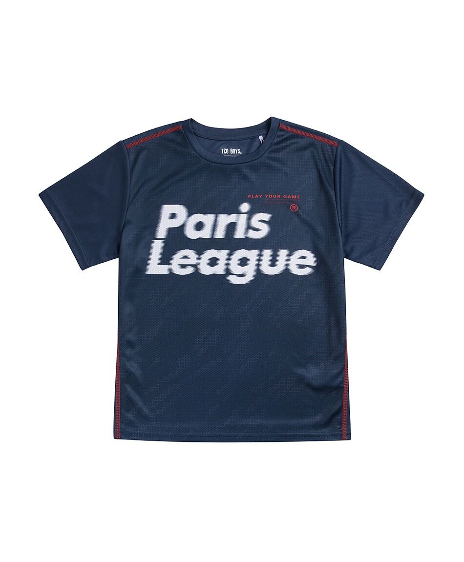 Remera ni&ntilde;o f&uacute;tbol paris league