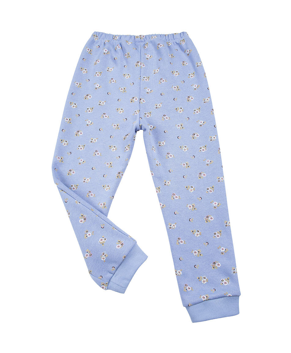 Buzo beb&eacute; lila florcitas