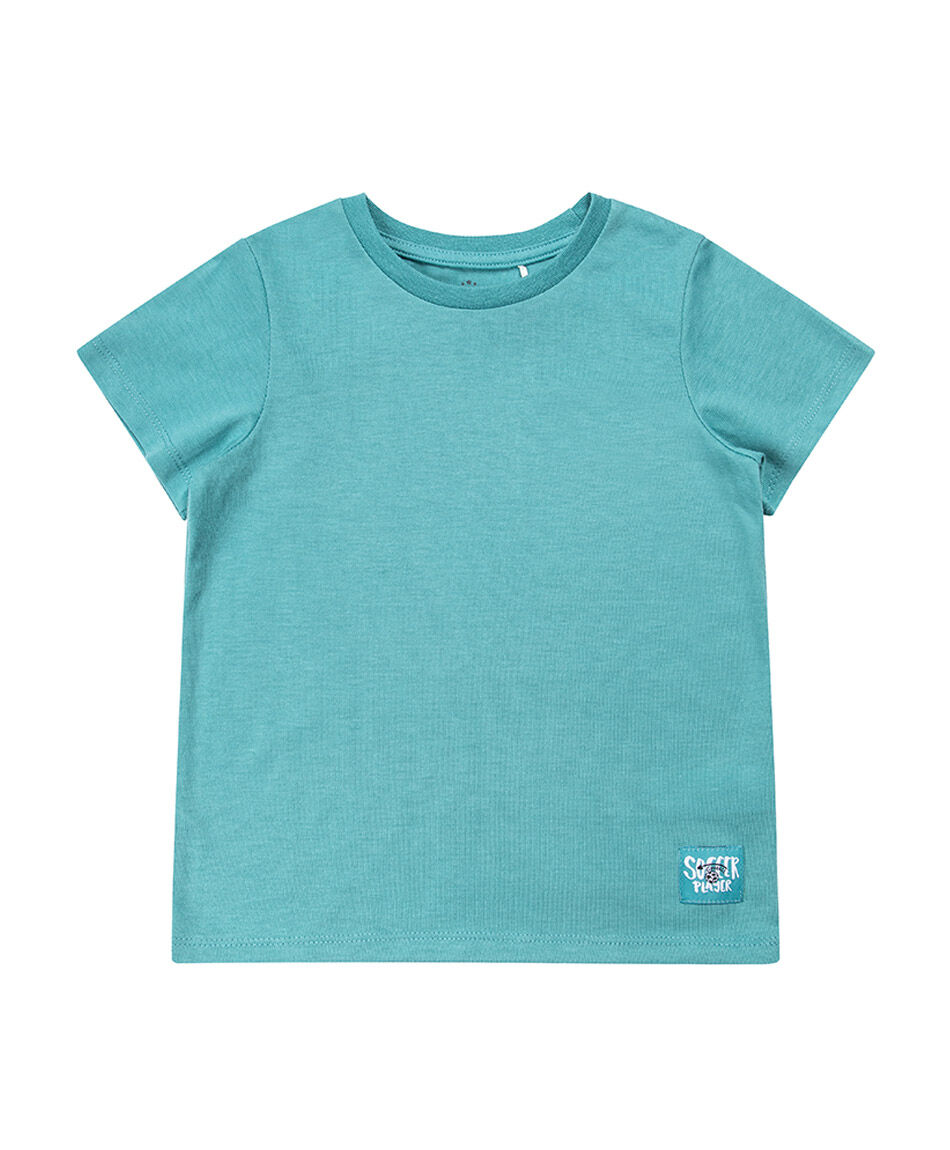 Remera beb&eacute; b&aacute;sica turquesa
