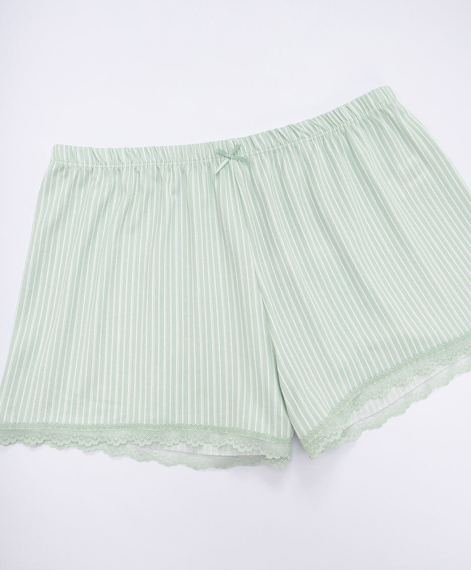 Baby doll mujer rayas green