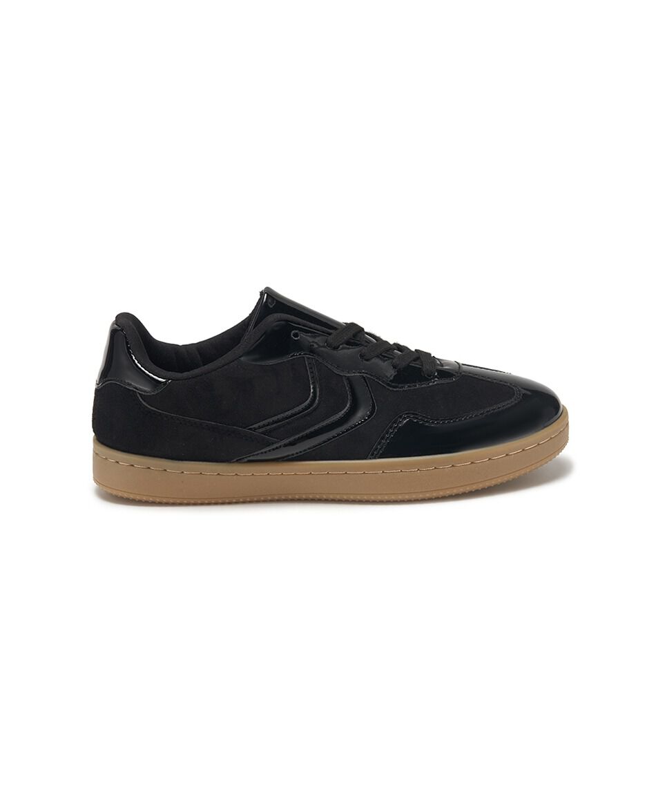 Zapatilla mujer vintage charol