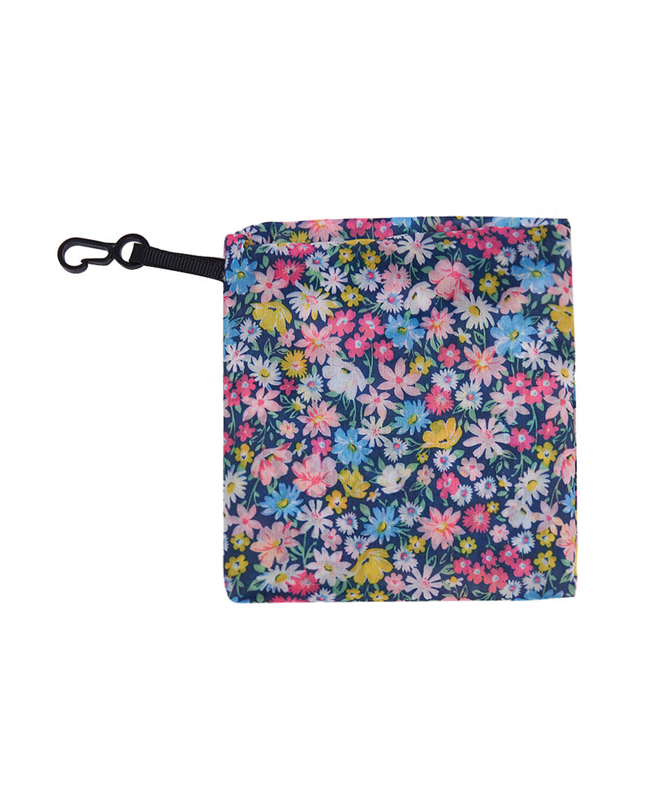 Bolsa compra floreada