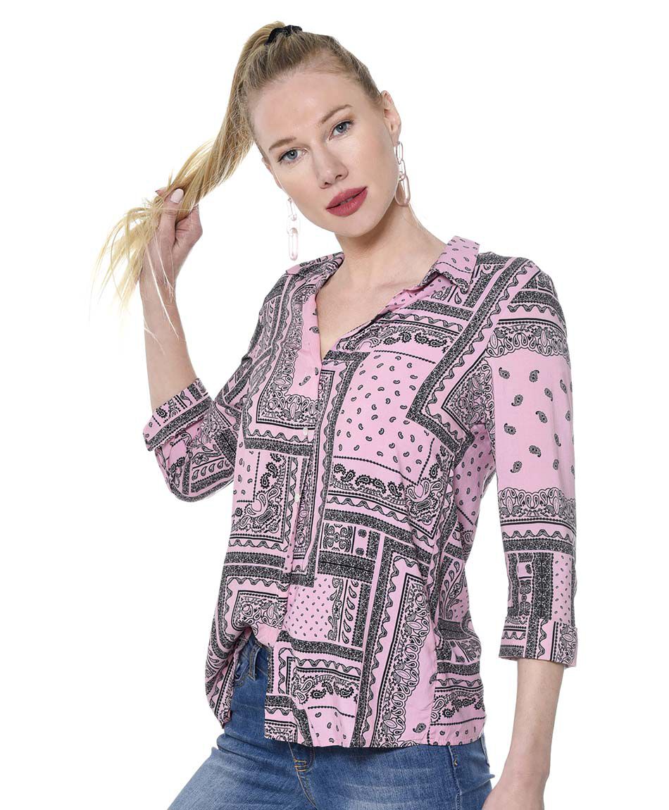 Blusa diseno estampado