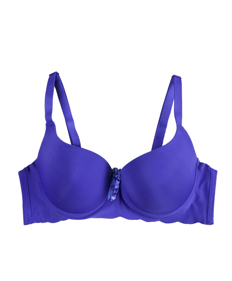 Corpi&ntilde;o mujer push up liso seamless colores