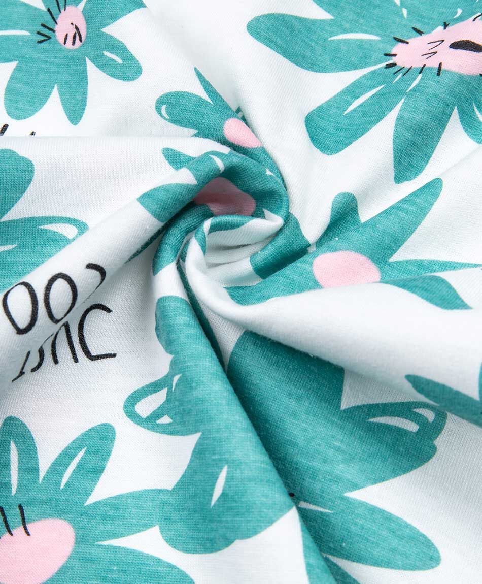 Remera ni&ntilde;a flores