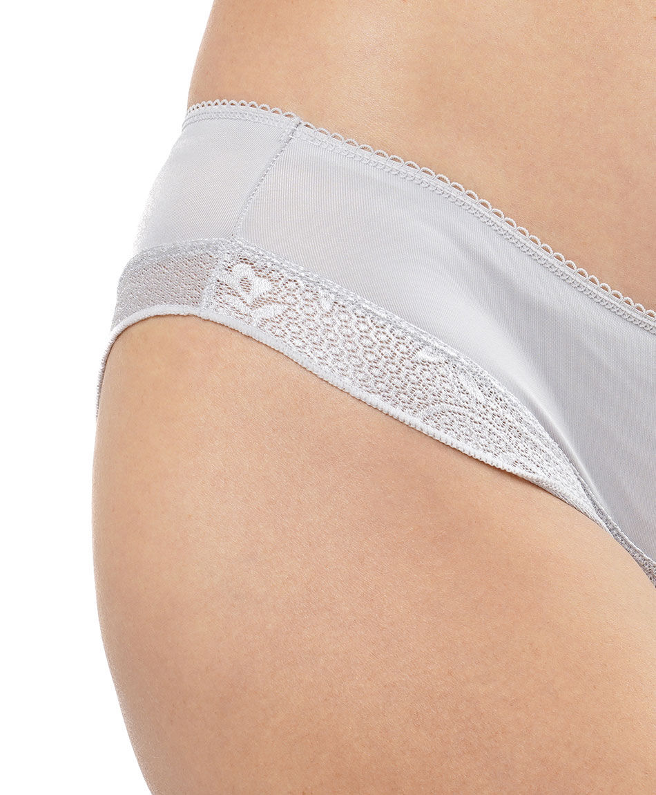 Pantaleta mujer encajes y transparencias