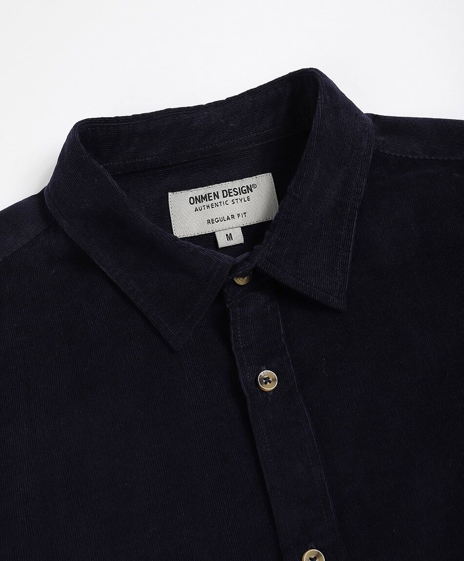 Camisa hombre cl&aacute;sica corderoy